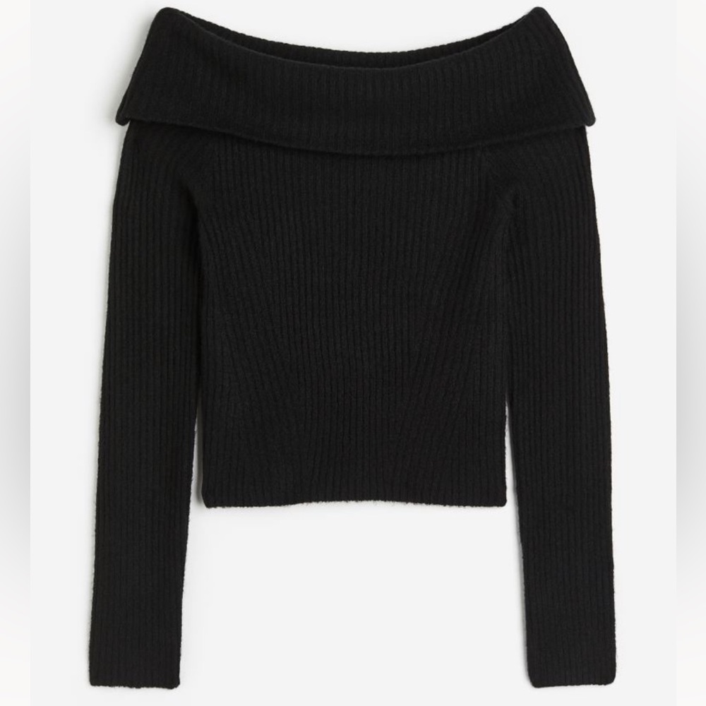 Off shoulder sweater